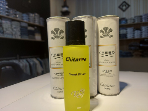 ادکلن جیبی مردانه Chitarra- CREED - Silver (MOUNIAIN Water) حجم 36 میلی لیتر